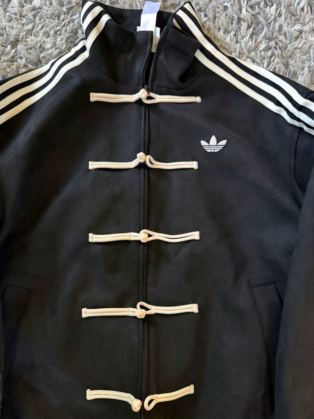 NWT Adidas Black Track Jacket - Chinese new year - Picture 5 of 6